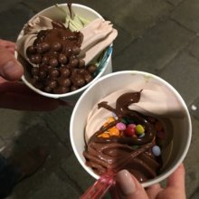 Gluten-free frozen yogurt from White Gelateria